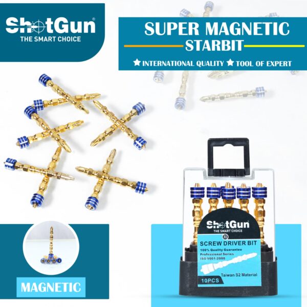 ShotGun SG-Heavy Duty Magnetic Star Bit - Image 2