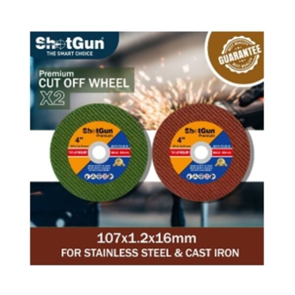 ShotGun SG-Premium Cutting Wheel 4" 50 pcs/per box